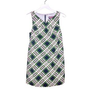 Vineyard Vines r Tiller Rope print cotton sleeveless dress, size 2